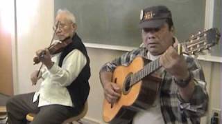 Juan and Neyo Reynoso at Festival of American Fiddle Tunes 03 — Triago Sufrir en mi Alma [upl. by Sikleb884]