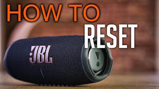 How to Reset JBL Charge 5 [upl. by Elleryt]