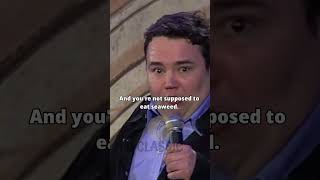 John Pinette  Steamed Vegetables amp Sushi 2004 shorts standupcomedy comedyshorts comedy [upl. by Enilarak]