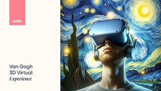 360 VR 3D 8K Van Gogh Paintings Experience  Dive into 8 Masterpieces in VR  JAḾEL Immersive Art [upl. by Redan]