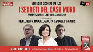 I segreti del caso Moro in diretta con Miguel Gotor Maddalena Oliva e Andrea Purgatori [upl. by Kristos758]