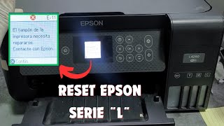 Reset Epson L4260  El Tampon de la impresora necesita repararse [upl. by Alleuol]