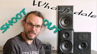 Wharfedale Diamond III vs IV vs V shootout [upl. by Tali]