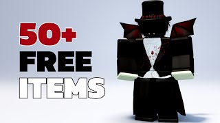 GET 50 FREE ROBLOX ITEMS 🔥ALL STILL AVAILABLE 2024 [upl. by Allenotna2]