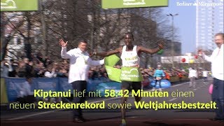 Berliner Halbmarathon 2018 [upl. by Dnalyag]