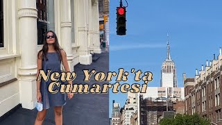 BENİMLE BİR GÜN DAHA 🙃 NEW YORKTA BİR CUMARTESİ [upl. by Ahsinrac]