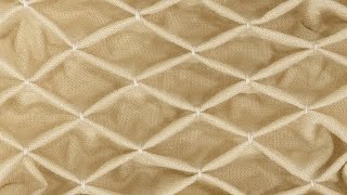 How to Sew Honeycomb Smocking [upl. by Albers367]