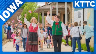 Syttende Mai Celebration at Vesterheim NorwegianAmerican Museum in Decorah Friday [upl. by Kcirre11]