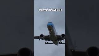 Arrival Embraer ERJ190100 KLM  PHEZM  aviationgeek aviation avgeek aviationlovers aviator [upl. by Ellenar]