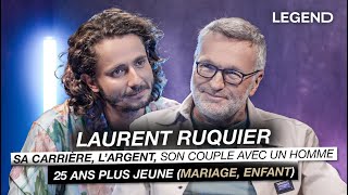 LAURENT RUQUIER SA CARRIÈRE L’ARGENT SON COUPLE AVEC UN HOMME 25 ANS PLUS JEUNE MARIAGEENFANT [upl. by Ringler]