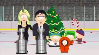 Merry Christmas by hockey legend Luc Robitaille from South Park [upl. by Ainafets]