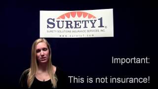 What is a Surety Bond [upl. by Dnartreb]