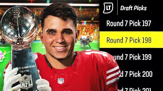 Can I Win The Super Bowl with 7th Round Picks ONLY [upl. by Seni]