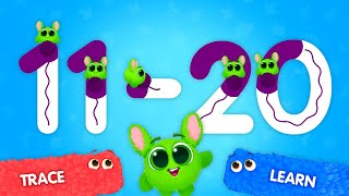 Numbers 123 for Kids 2  Learn Numbers from 11 to 20 with Cute Animal Friend Fluffy  GoKids Games [upl. by Airolg]