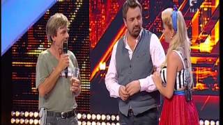 Luciano Pavarotti  ”O sole mio” Vezi aici cum cântă Liviu Gabără la X Factor [upl. by Evars84]