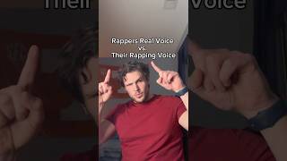 Rappers Real Voice vs Their Rapping Voice… [upl. by Girand]