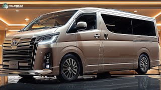 Exclusive View  New Design Features of the 2025 Toyota HiAce Campervan Hybrid [upl. by Theodoric]