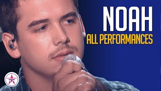 American Idol WINNER Noah Thompson All Performances [upl. by Rbma]