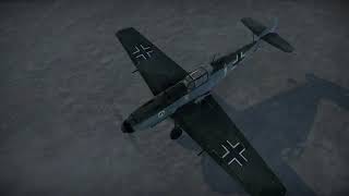 Bf109E4  6 kills Ace in a Flight  5 kills AI  War Thunder Sim Battle [upl. by Pillihpnhoj]