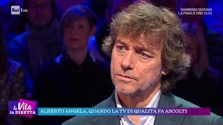 Alberto Angela una vita per la scienza  La vita in diretta 21122018 [upl. by Lussier328]