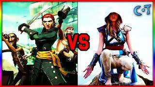 Sea Of Thieves vs Assassins Creed Black Flag [upl. by Khorma136]