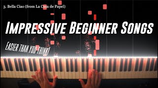 5 EASY Piano Songs That Sound IMPRESSIVE – Part 3 [upl. by Aicnatsnoc683]