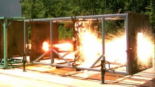 Electromagnetic Railgun Firing Hypervelocity Projectile  Mach 7 [upl. by Lanae]