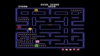 PAC MAN ATARI 400800XEXL CLASSIC RETRO VIDEO GAME [upl. by Sofie568]