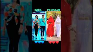 India🇮🇳 VS Pakistan🇵🇰  Ind💙 amp Pak ❤️  shortsviralvideosopportmeplzz [upl. by Dewitt]