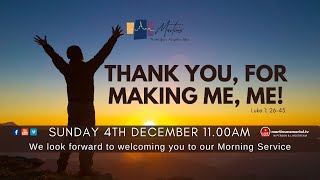 Sunday 4th December 2022  Morning Service LiveStream  1050am Start [upl. by Primo]