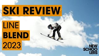 2023 Line Blend Review  Newschoolers Ski Test [upl. by Reinertson]