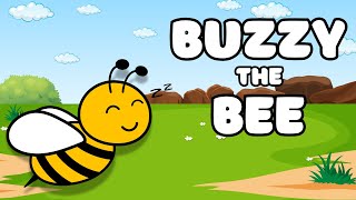 Bee Song  Beehive Song  Bees Go Buzzing  Childrens Nursery Rhymes  Animals Song Buzzy The Bee [upl. by Andreana]