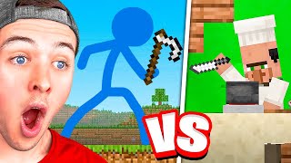 The NEWEST Animation vs Minecraft SHORTS [upl. by Yblok]