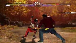 Leifong VS Diego  Dead OR Alive 6 [upl. by Bilak]