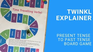 Past Tense to Present Tense Board Game [upl. by Moffit]