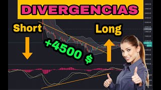 🤑 ►DIVERGENCIAS MACD◄ 📈ESTRATEGIA DE TRADING RENTABLE 👉INDICADOR MACD ALTAS RENTABILIDADES 💪🏽 [upl. by Aunson]