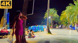 4K Beach Road Pattaya Halloween 2023 So Many Freelancers waiting [upl. by Noivert]