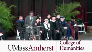 Anotida Chikumbu Speaks at UMass Amherst Graduation 2024 [upl. by Dnesnwot775]