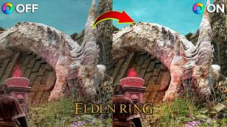 4K Elden Ring Vanilla vs Cinematic Radiance Reshade Max Graphics Comparison [upl. by Llenehs]