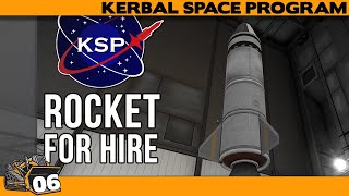 Mercenary rocket man  Kernal Space Program 6 [upl. by Attoynek]