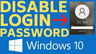 How to Disable Windows 10 Login Password amp Lock Screen  2021 Working [upl. by Armstrong]