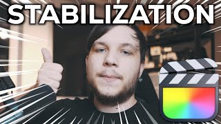 BETTER Stabilization in Final Cut Pro X Tutorial [upl. by Argus]