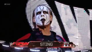 Sting WWE Entrance [upl. by Auburn639]