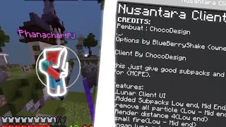 Nusantara Clint for Mcpe FPS boost Clint [upl. by Nohs]