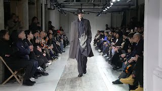 Yohji Yamamoto Mens Fall Winter 20242025 Fashion Show  Paris Men’s Fashion Week [upl. by Nehtanoj]