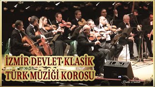 KÜRDİLİ HİCAZKAR PEŞREV Tanburi Cemil Bey  İZMİR DEVLET KLASİK TÜRK MÜZİĞİ KOROSU [upl. by Camille]