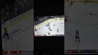 Francesco Pinelli Gets Dumped By Dillon Heatherington nhl hockey lakings ducks [upl. by Leona]