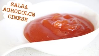 SALSA AGRODOLCE CINESE  come quella del ristorante cinese [upl. by Sage353]