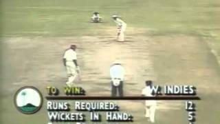 West Indies v Pakistan 5th ODI Georgetown 1993  Gripping finale to the deciding game [upl. by Ayouqes662]