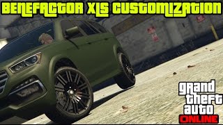 GTA 5 Online PS4  Benefactor XLS Customization [upl. by Eldredge]